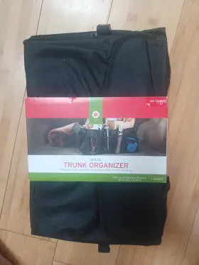002100571 Target Trunk Cargo Organizer Folding Collapsible Caddy Storage Bag Bin Car Truck Suv