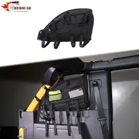 20241206us06qweat Tesin Black Inner Side Rear Cargo Trunk Organizer Storage Bag For Ford Bronco 21 4dr #2