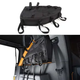 20241206us06qweat Tesin Black Inner Side Rear Cargo Trunk Organizer Storage Bag For Ford Bronco 21 4dr