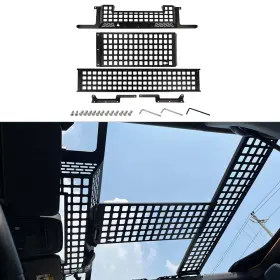 20241206us08qwratat Tesin Iron Roof Combination Storage Hanging Panel Cargo Set For Ford Bronco 2021-2025