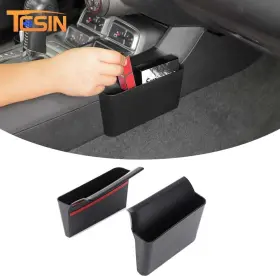 Tesin20240422ab1453 Tesin Gear Shift Sides Storage Box Organizer Trays For Chevy Camaro 10-15 Accessories