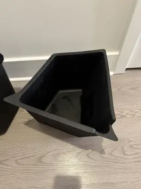 1658688-00-a Tesla Model Y Trunk Storage Bins - 5 Seat Half Carpet #3