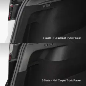 Tmy-rtc-bc4 Tesla Model Y Trunk Cargo Side Storage Organizer Bins Pocket Box With Cover - Oem #3