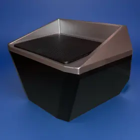 X004iy2v1v Tesla Rear Seat Storage Box Black And Gray For Cyber Truck New Open Mint