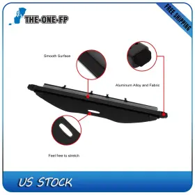 The165680one The-one-fp Fits Subaru Forester 2009-2013 Retractable Cargo Cover Rear Trunk Security Shade