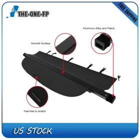 The165683one The-one-fp Fits Subaru Outback 2015-2016 Retractable Cargo Cover Rear Trunk Security Shade