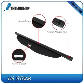 The185145one The-one-fp Cargo Cover Rear Trunk Security Shade Fits Toyota Grand Highlander 2024 2025