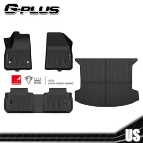 Tianchuan2006022709 Tianchuan Fit For 2018 Cadillac Xt5 All Weather 4pcs Floor Mats Cargo Trunk Liner Set Tpe