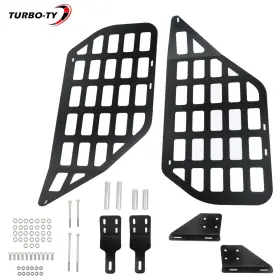 1317585 Tinvhy Rear Cargo Rack Shelf Luggage Storage Molle Panel Steel For Toyota 4runner 10-21