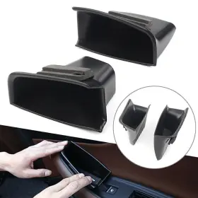 Tktkparts 550752906032 2pcs Car Front Door Handle Armrest Storage Box Tray Bin Kit For Audi Q7 2016-18