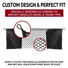 Tn Trunknets Inc Esftcn C8 20-21 Envelope Style Front Trunk Mesh Cargo Net For Chevrolet Corvette Stingray 202 #3