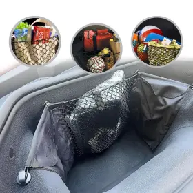 Tn Trunknets Inc Esftcn C8 20-21 Envelope Style Front Trunk Mesh Cargo Net For Chevrolet Corvette Stingray 202