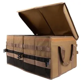 Aacb00005 Tongketec Trunk Organizer For Suv Truck Bed Outdoor Camping Cargo Storage Too
