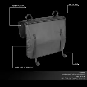 Tsk-tgp003 Top Street King 23 Inch Vinyl Adjustable Straps Liftgate Handle Heavy Duty Padded Tail Gate Cover #2