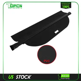 Top18467301 Topcn-autoparts Fits Porsche Cayenne 2011-2018 Waterproof Retractable Cargo Cover With Raised Lip