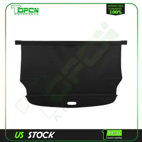 Top1656600001 Topcn Fits Hyundai Tucson 2010-2015 Retractable Black Rear Cargo Security Trunk Cover