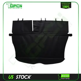 Top1656660001 Topcn Rear Retractable Trunk Cargo Cover For Toyota Highlander 2014-2018 2019 Xle 3.5l