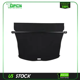 Top177347001 Topcn Retractable Rear Cargo Trunk Cover Security For Toyota Highlander 2020 2021-2023