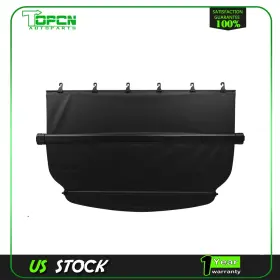 Top180038001 Topcn Retractable Rear Trunk Cargo Cover Security For 2007-2011 Honda Cr-v Ex Lx 2.4l