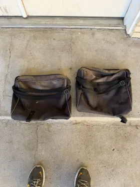 00218-42962 Toyota Rav4 Rear Door Storage Bag Kit Oem Factory Extra Tailgate 2 Bags And Holder