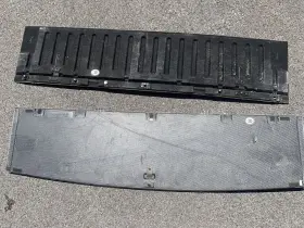 58411-48010-e0 Toyota 08-10 Highlander Rear Floor Cargo Cover Panel Lid Set Of 2 Grey #2