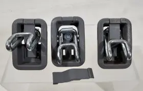 66317 Toyota 2004-2010 Sienna Rear Trunk Cargo Tie Down Hook Ring Oem Set Of 3