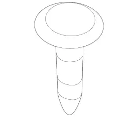 90159-a0011 Toyota Genuine Pkg Tray Trim Fastener