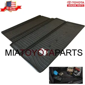 Pk241-08m01-tp Toyota Genuine 21-26 Sienna Tri-fold Cargo Liner Black