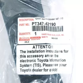 Pt347-42190 Toyota New Genuine Cargo Net Part #pt347-42190 For 2019-2023 Rav4 #3