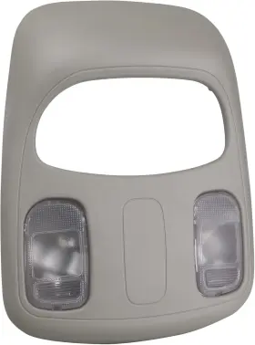F-09005 Tqponly Overhead Console Dome Map Reading Light Lamp Gray-console Housing