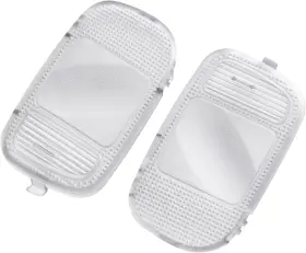 F09006 Tqponly Dome Light Cover Overhead Console Reading Lamp Clear-dome