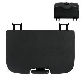 F09053-ba Tqponly Overhead Console Sunglasses Holder Bin Door Sunglass Black