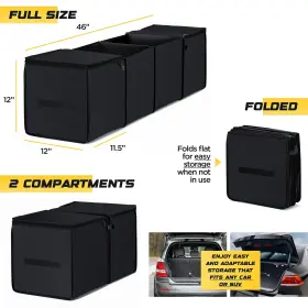 Trobo Gear 850028469149 Trunk Organizer Multipurpose Collapsible Car Storage Box With Insulated Co #3