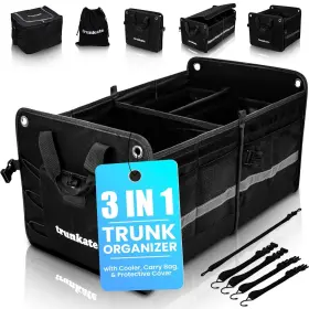 Trunkateog1 Trunkate Trunk Organizer For Car Suv Truck 3 In 1 With Cooler Protective Cover A