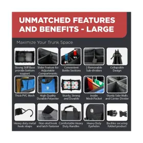 Trunkcratepro 627987239614 Car Trunk Organizers Organizer Storage - #3