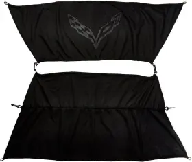 Shcoc7 Trunknets Inc 14-18 Trunk Security Upper Lower Cargo Shade Cover For Corvette C7