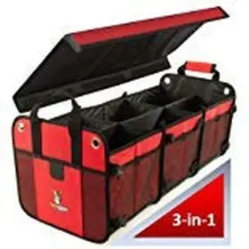 Vt001 Tuff Viking Convertible Large 3 Compartment Suv Trunk Organizer Truck Bed For Trucks C