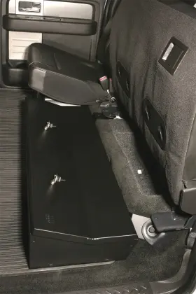 287-01 Tuffy Security Products 287 01 Compact Underseat Lockbox Fits 09 17 For #3