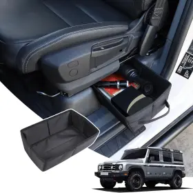Tk-6478 Tumukiw Compatible With Ineos Grenadier 2020-2024 Under Seat Storage 1 Pcs Black