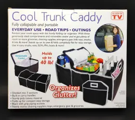 02400 Tv Direct Llc Trunk Caddy Organizer With Removable Insulated Cooler As Seen On #2