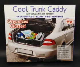 02400 Tv Direct Llc Trunk Caddy Organizer With Removable Insulated Cooler As Seen On