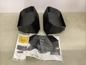 Tsla-ct-behindscreen-2 Twraps Behind Screen Storage Tray For Tesla Cybertruck Set Of 2 Hidden Dash
