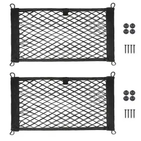 Fxhdtreu13 Tymxghf Seepong 2 Pack Large Cargo Net For Trunk Rv Boats Storage Mesh Pocket W