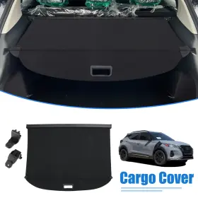 Uauto1 745060645975 1 Pc Retractable Cargo Cover For Nissan Kicks 2018-2023 Suv Rear Trunk Shade