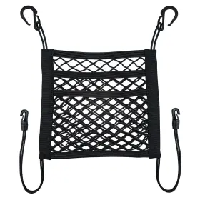 Vr04xs-hq1-tb Vehirie 3-layer Car Mesh Organizer Storage Between 11.8 X 10.6 Inch Black