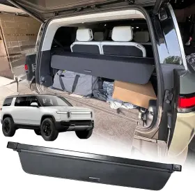 Qc178-hb Volcaner Rivian R1s Retractable Cargo Cover Privacy Security Screen Luggage Shield 948
