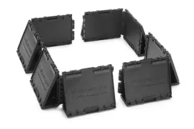 000-061-166-d Volkswagen Cargo Blocks For Heavy Duty Trunk Liner Set Of 4 Part# 000061166d