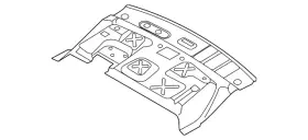 17a-813-514 Volkswagen Genuine Package Tray