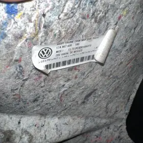 17a-867-428-1bs Volkswagen 2019 2020 Jetta Passenger Right Cargo Trunk Trim Liner 17a-867-428-1b