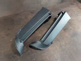 1j3867761c Volkswagen 00-04 - R32 Gti Cargo Parcel Cover Support Shelf Bracket Pair Black #2